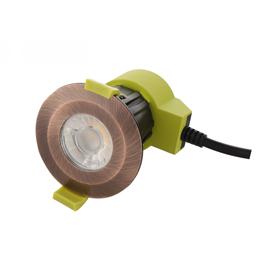 DL200051  Bazi, 10W Dimmable LED Downlight 840lm 38° 5000K IP65